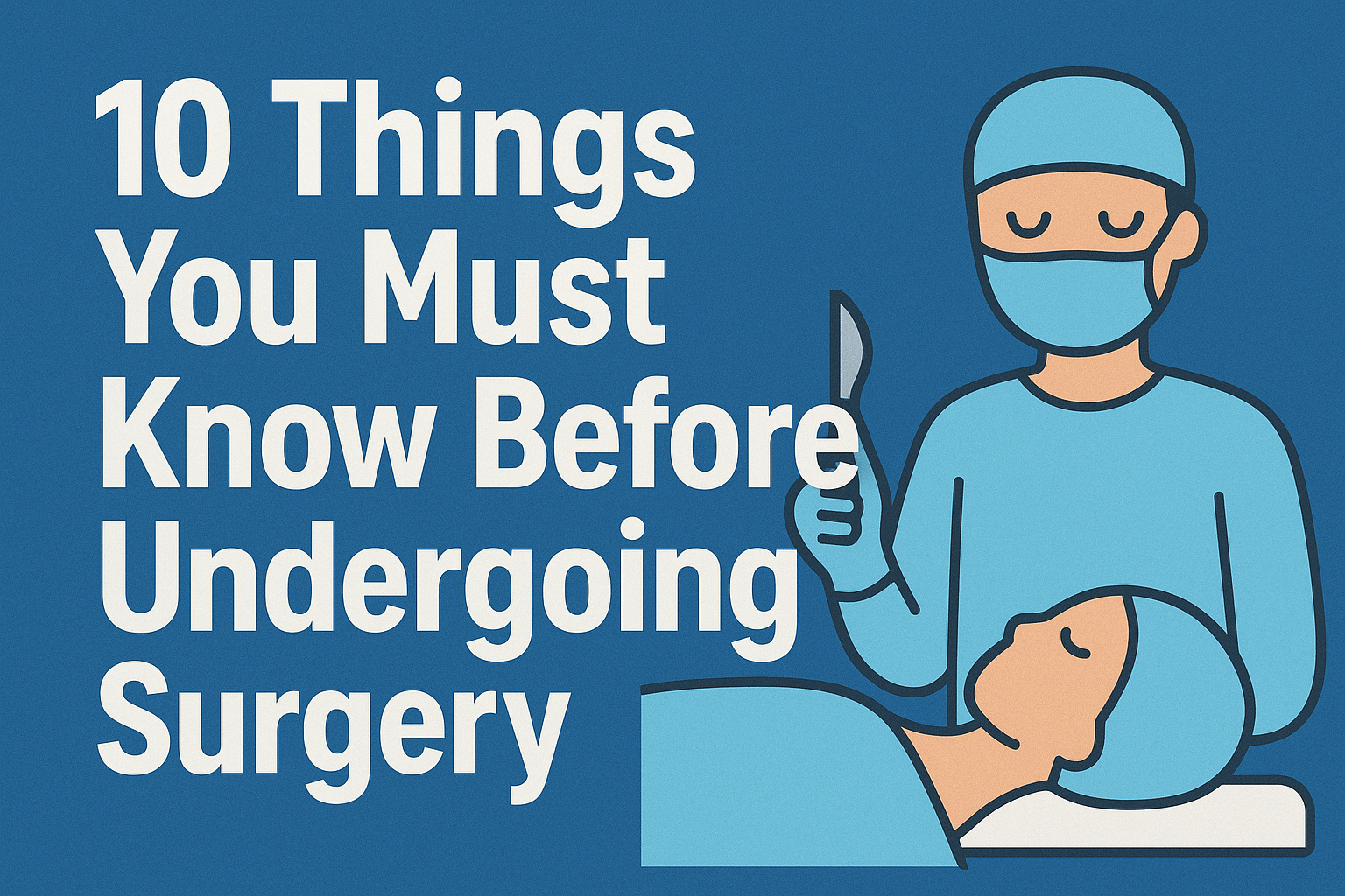 10 Things You Must Know Before Undergoing Surgery